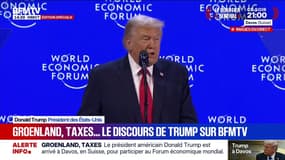 Davos: Trump "ravi d'être de retour" pour "parler devant des amis et quelques ennemis"