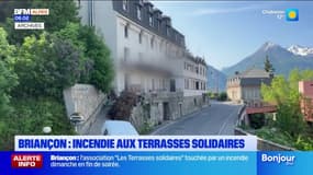 Briançon: le refuge pour migrants "Les Terrasses Solidaires" touché par un incendie