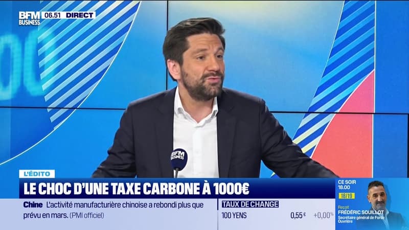 L'Edito de Raphaël Legendre : Le choc d'une taxe carbone à 1 000 euros - 31/03