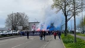 Les supporters de Strasbourg