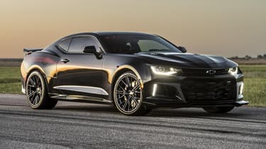 Le préparateur américain Hennessey a poussé encore plus loin les performances de la dernière ZL1, déjà la Camaro la plus puissante et la plus rapide de l'histoire de Chevrolet.