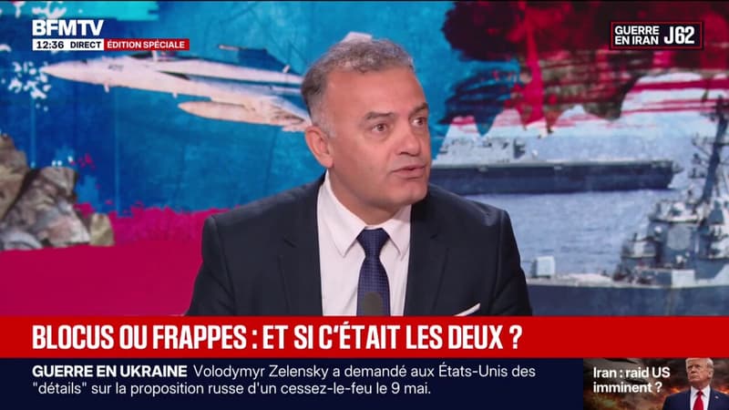Guerre au Moyen-Orient: "Il n'y a aucune raison qui ferait que Donald Trump abandonne le blocus pour des frappes", selon Adel Bakawan
