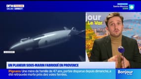 Un planeur sous-marin fabriqué en Provence 