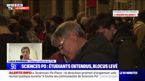 Levée du blocus de Sciences Po Paris: "C'est la soumission de la présidence envers ces militants", pour Luca Barbagli (délégué national du syndicat UNI)