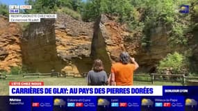 L'été chez nous : les carrières de Glay, au pays des pierres dorées