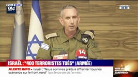 Israël: "Nous avons tué 400 terroristes" affirme le porte-parole de Tsahal