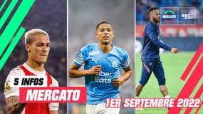 Antony, Harit, Neymar… Les 5 infos mercato du 1er septembre 2022 (à la mi-journée)