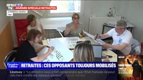 Retraites: ces opposants continuent de se mobiliser "pour vivre mieux"