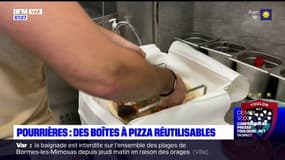 Pourrières: des boîtes à pizza réutilisables