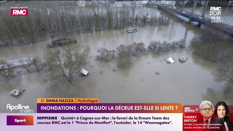 Inondations : pourquoi la décrue est-elle si lente ?