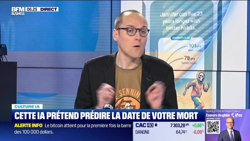 Culture IA : Cette IA prétend prédire la date de votre mort, par Anthony Morel - 05/12