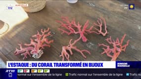 Marseille: du corail transformé en bijoux à l'Estaque