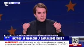 "Submersion" migratoire: "On est dans une situation totalement incontrôlée" réagit Bartolomé Lenoir, député UDR