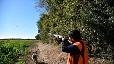 Un chasseur - Image d'illustration