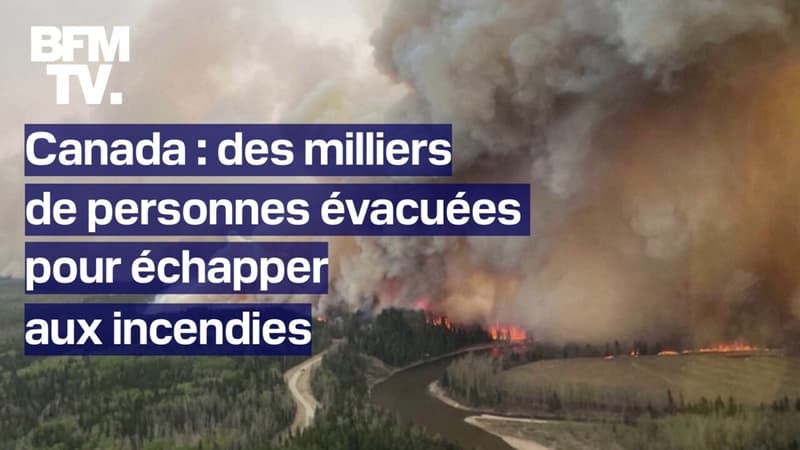 Canada: des milliers de personnes évacuées pour échapper aux incendies