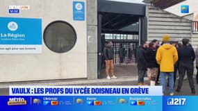 Vaulx-en-Velin: les profs du lycée Doisneau en grève