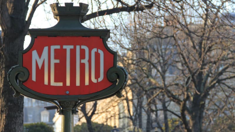 Le métro parisien. Photo d'illustration -