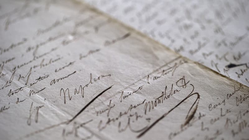 Dons, écriture, état... L'histoire du testament de Napoléon Ier, exposé à Paris
