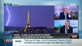 "On est à l'abri dans sa voiture parce que c'est une 'cage de Faraday' et donc le courant s’écoule le long des parois métalliques "