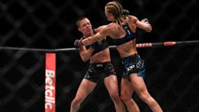 Manon Fiorot a dominé la légende Rose Namajunas samedi 2 septembre 2023, à l'Accor Arena