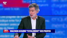 Story 6 : Macron assume "totalement" ses propos - 07/01