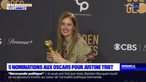 La Fécampoise Justine Triet nommée 5 fois aux Oscars pour son film "Anatomie d'une chute"