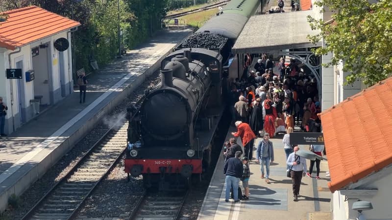 Un voyage dans le temps: un train à vapeur circule exceptionnellement entre Manosque et Veynes