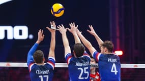 L'équipe de France de volley en juin 2024.