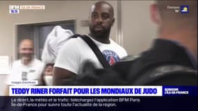 Teddy Riner forfait pour les mondiaux de judo