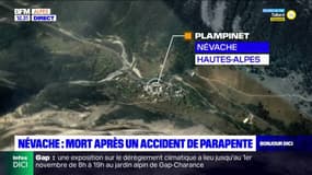 Hautes-Alpes: un homme meurt après un accident de parapente à Névache