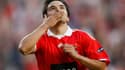 L'Argentin Saviola fait partie des armes fatales de Benfica dont devra se méfier l'OL