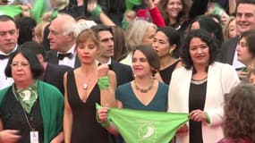 Festival de Cannes : montée des marches militante pour le mouvement pro-IVG argentin