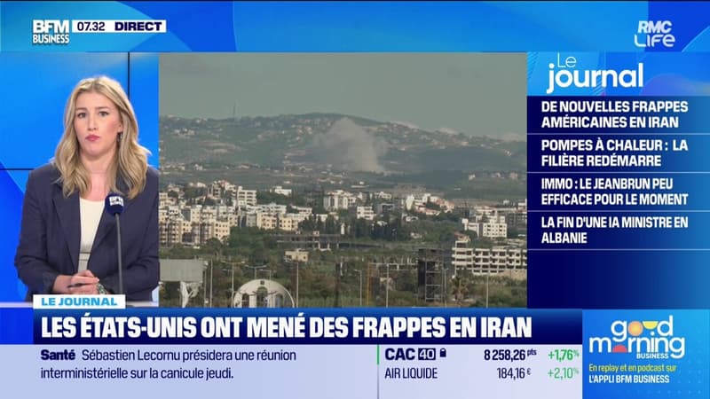Les Etats-Unis ont mené des frappes en Iran
