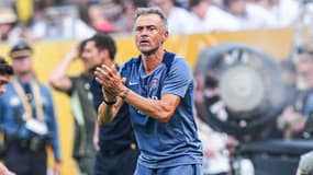 Luis Enrique pendant un match du PSG à la Coupe du monde des clubs, le 9 juillet 2025