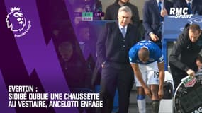 Everton : Sidibé oublie une chaussette au vestiaire, Ancelotti enrage 