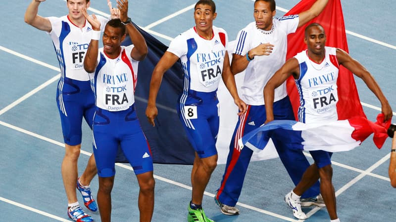 Le relais 4x100m français