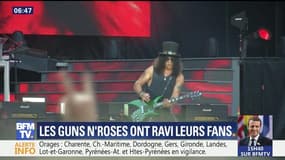 Les Guns N'Roses ont ravi leurs fans