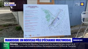 Manosque: début des travaux du pôle d'échange multimodal