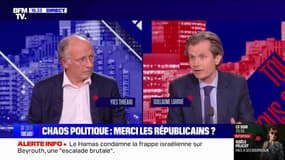 Guillaume Larrivé, ancien député LR, à propos de Michel Barnier: "Il faut lui donner sa chance"