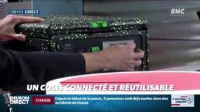 Un colis connecté et réutilisable