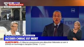 Pour Michèle Alliot-Marie, "la France a dans son ADN Jacques Chirac"