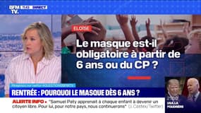 Le masque est-il obligatoire à partir de 6 ans ou du CP? BFMTV répond à vos questions