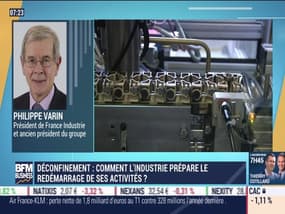 Philippe Varin (France Industrie): Comment l'industrie prépare le redémarrage de ses activités à l'approche du déconfinement ? - 07/05