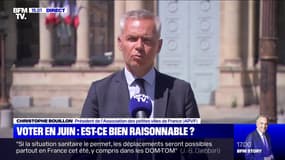 Pour le président de l'Association des petites villes de France Christophe Bouillon, 'il faut que les élections municipales soient derrière nous"