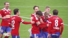 Sombrero puis volée de 40 mètres, un but splendide inscrit en Suède