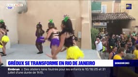 Gréoux-les-Bains se transforme en Rio de Janeiro