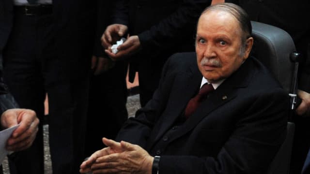 Abdelaziz Bouteflika lors des dernières élections présidentielles en avril dernier