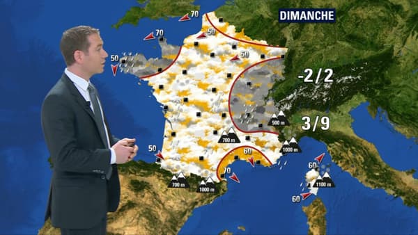 Le temps dimanche. Le temps dimanche.