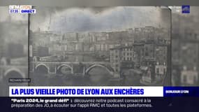 Rhône: la plus vieille photo de Lyon aux enchères