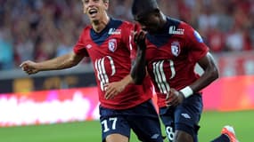 Benoît Pedretti et Salomon Kalou